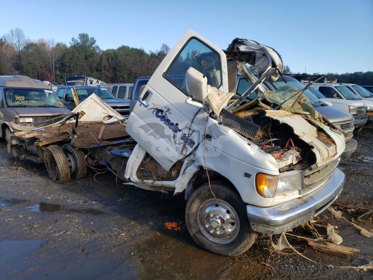 Ford Econoline E350 SUPER DUTY CUTAWAY VAN 6.8L 10 2000