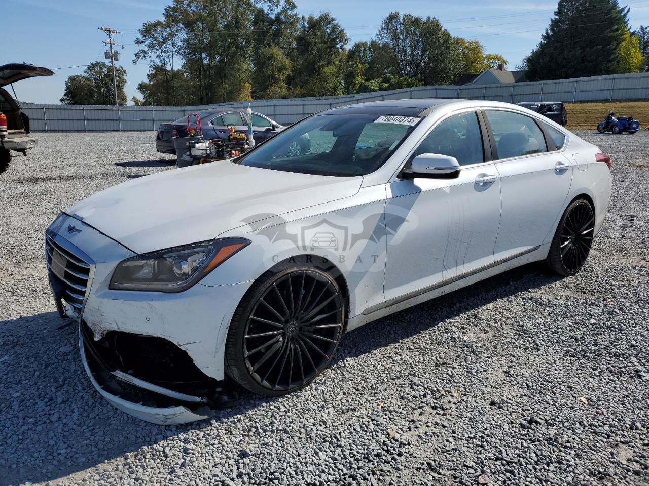 Genesis G80 BASE 3.8L  6 2017