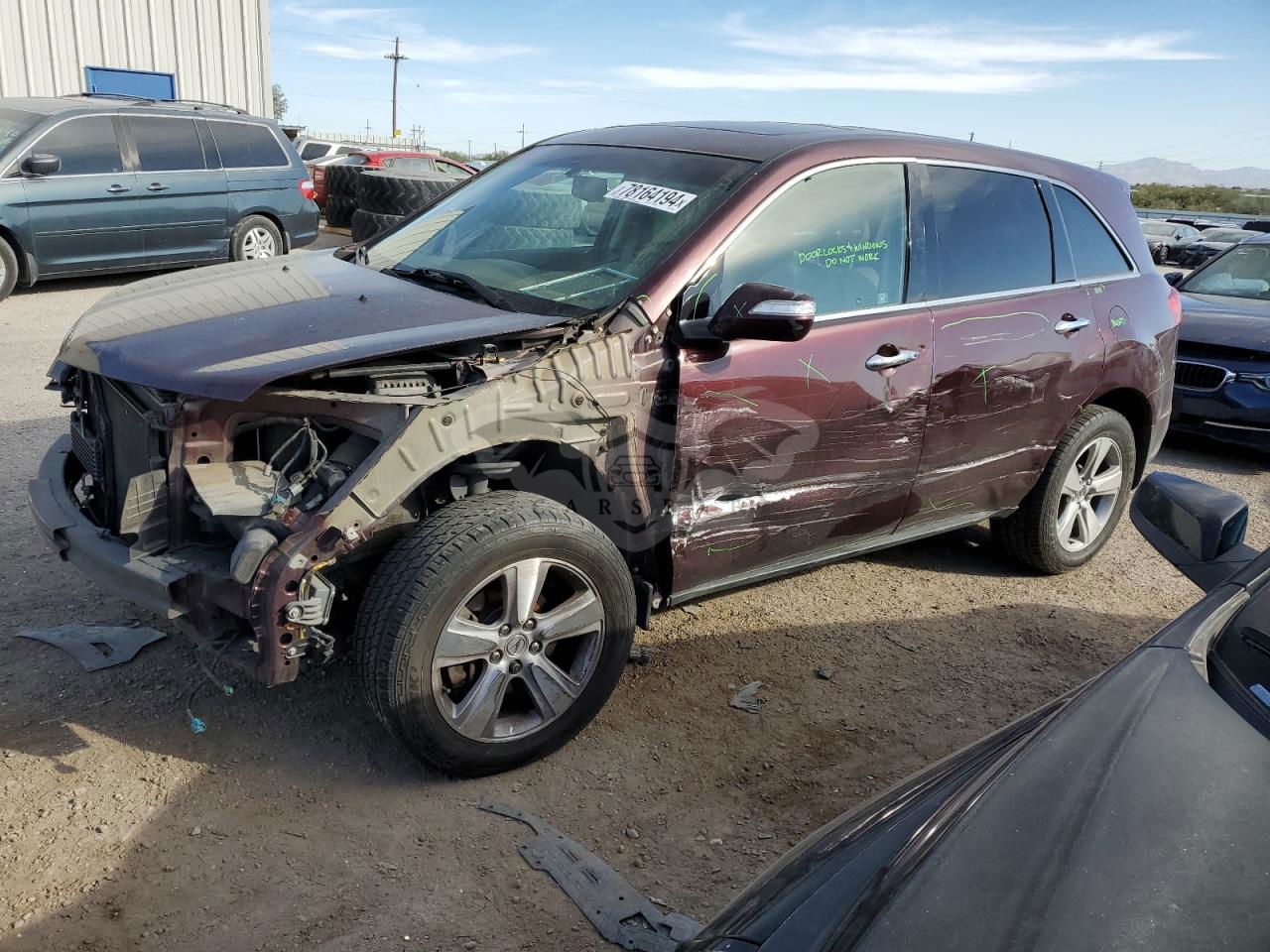 Acura MDX 3.7L  6 2011