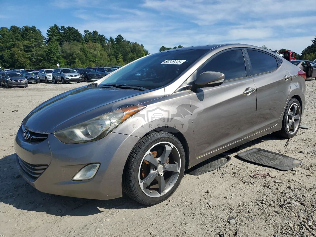 Hyundai Elantra GLS 1.8L  4 2012