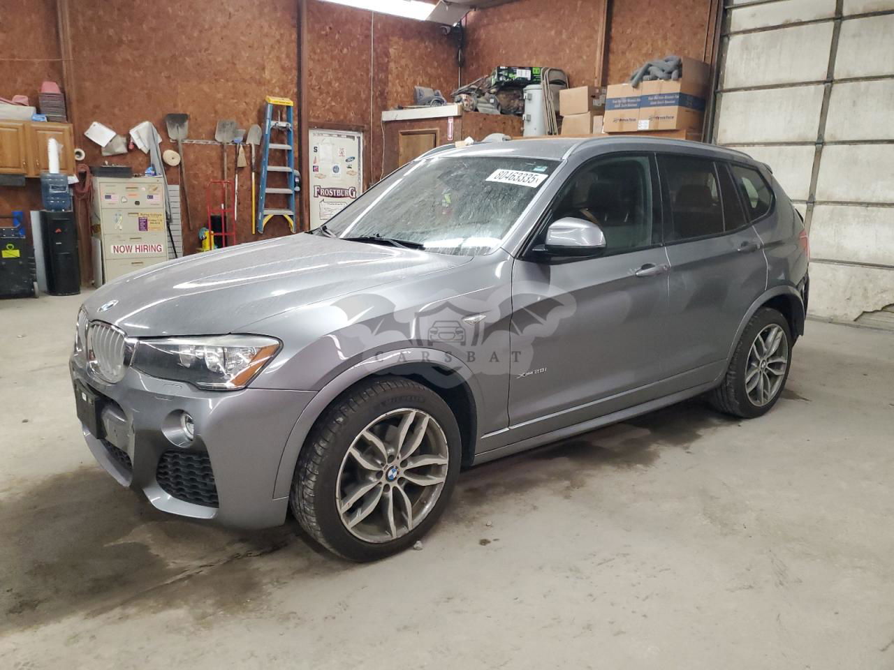 BMW X3 XDRIVE28I 2.0L  4 2016