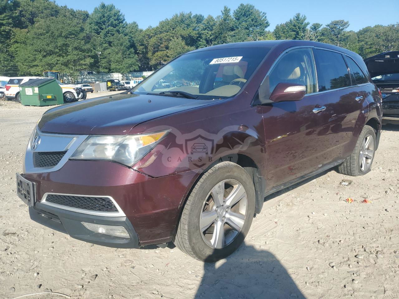 Acura MDX TECHNOLOGY 3.7L  6 2012