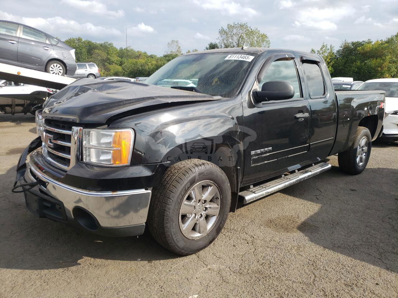 GMC Sierra K1500 SLE 5.3L  8 2013