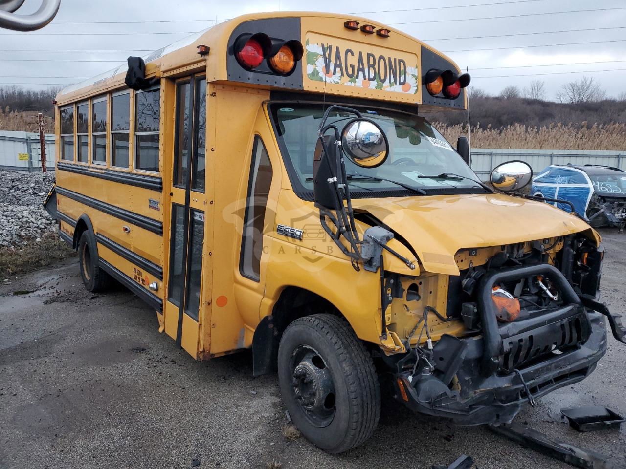 Ford Econoline E450 SUPER DUTY CUTAWAY VAN 6.0L  8 2010