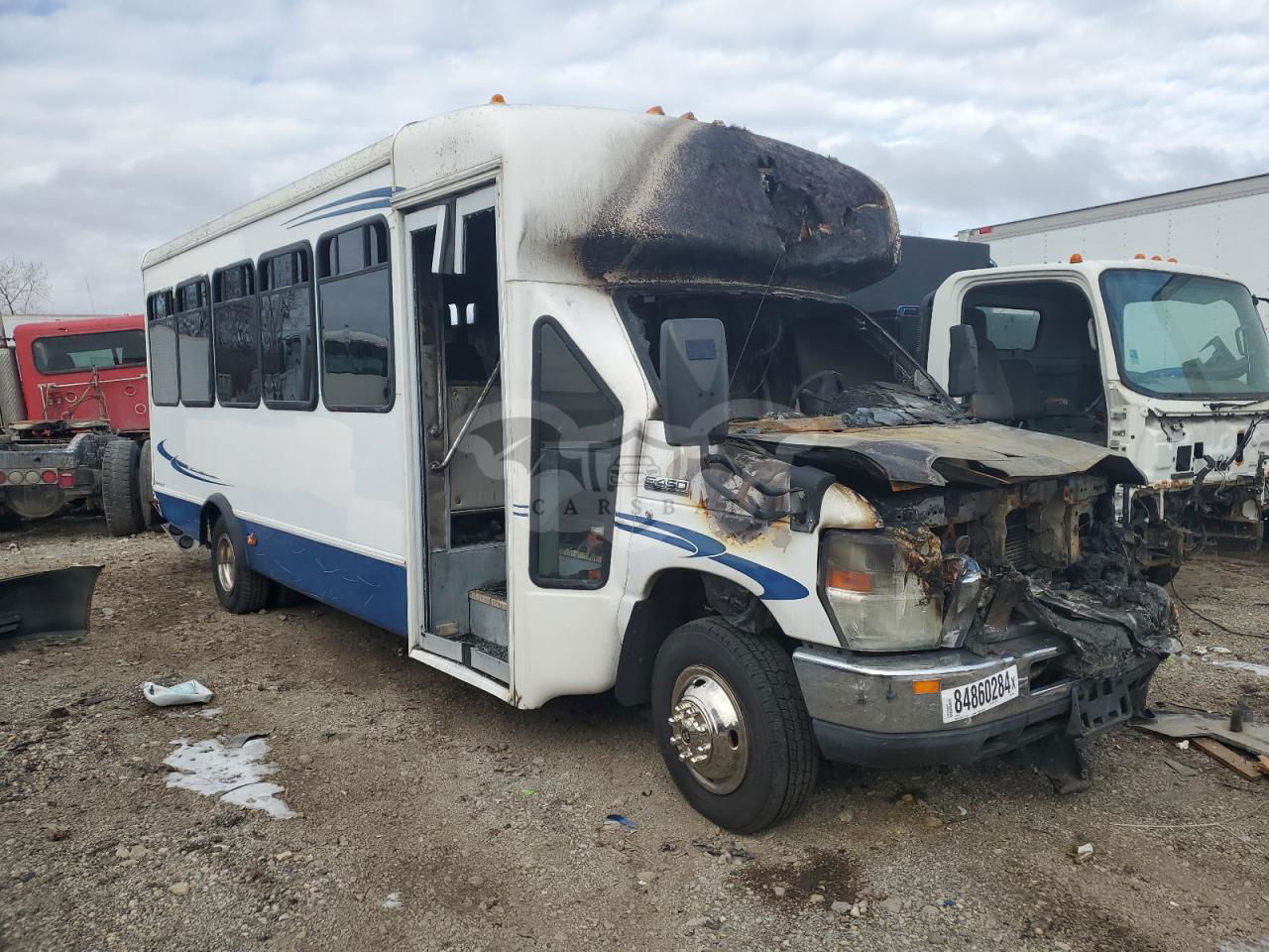 Ford Econoline E450 SUPER DUTY CUTAWAY VAN 6.8L 10 2008