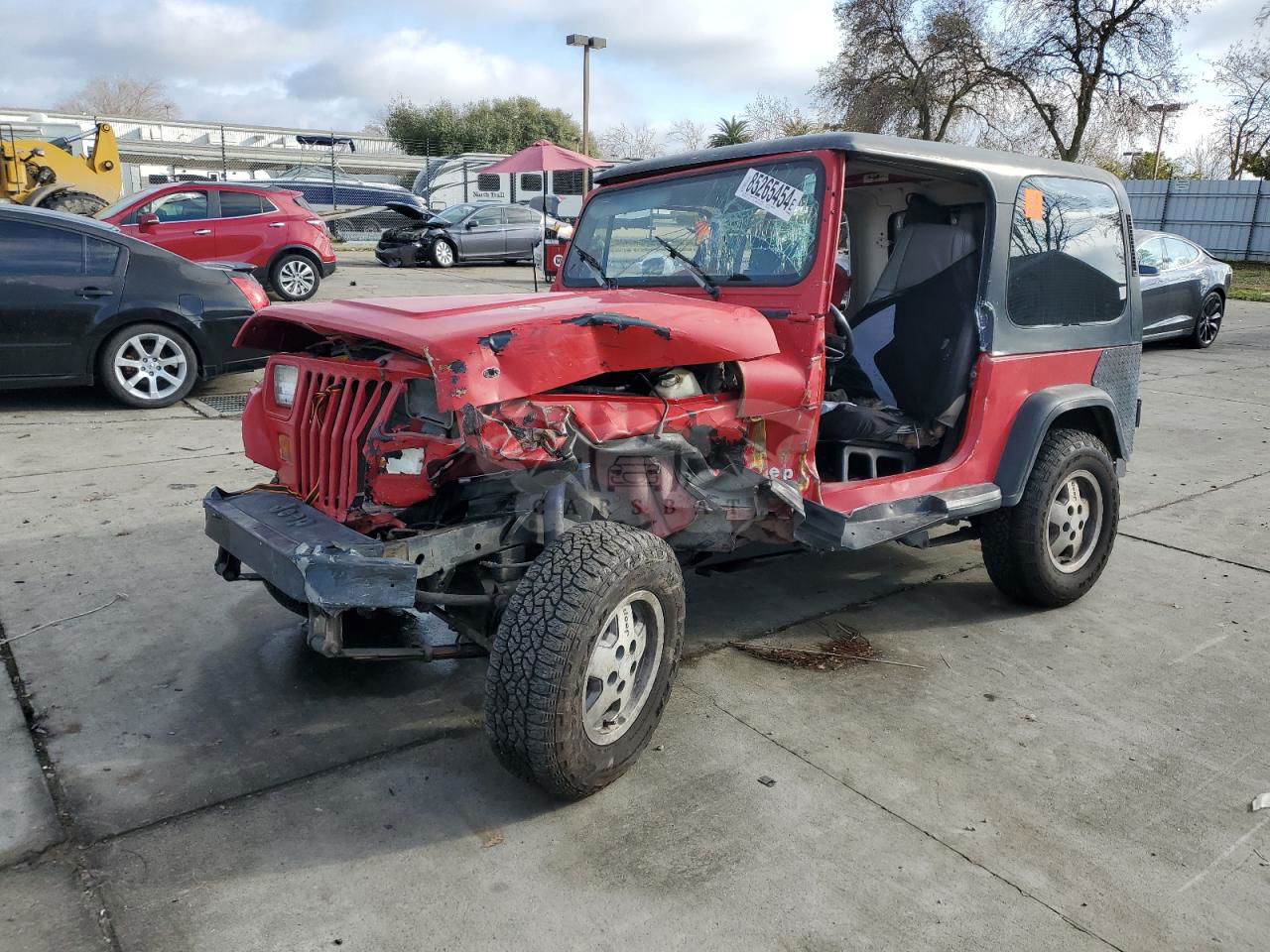 Jeep Wrangler S 2.5L  4 1991