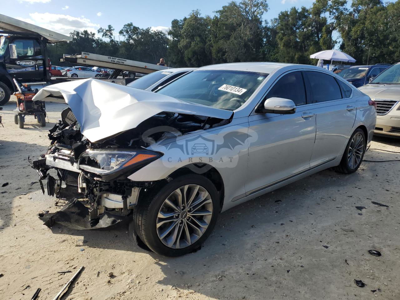 Genesis G80 BASE 3.8L  6 2017