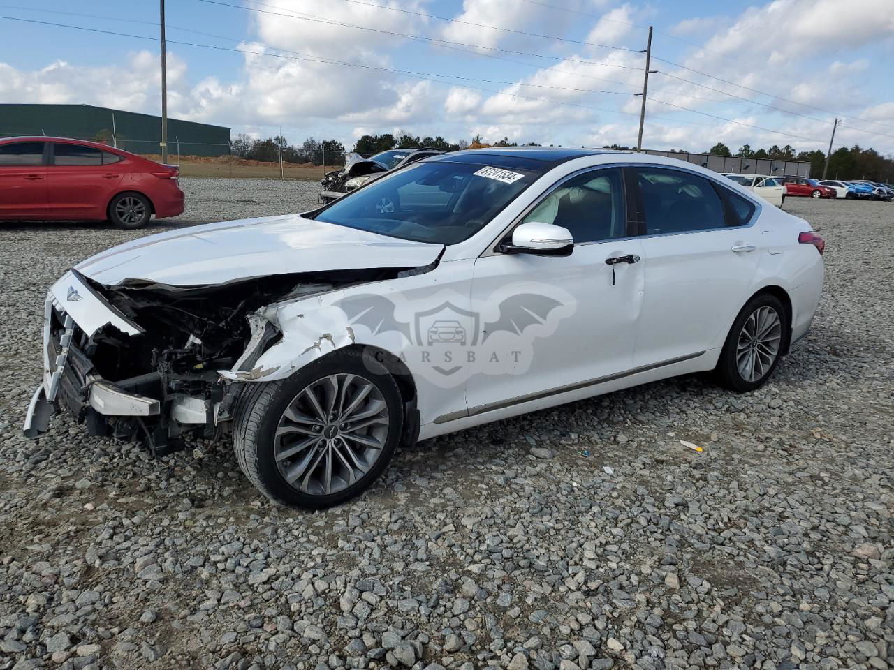 Genesis G80 BASE 3.8L  6 2017