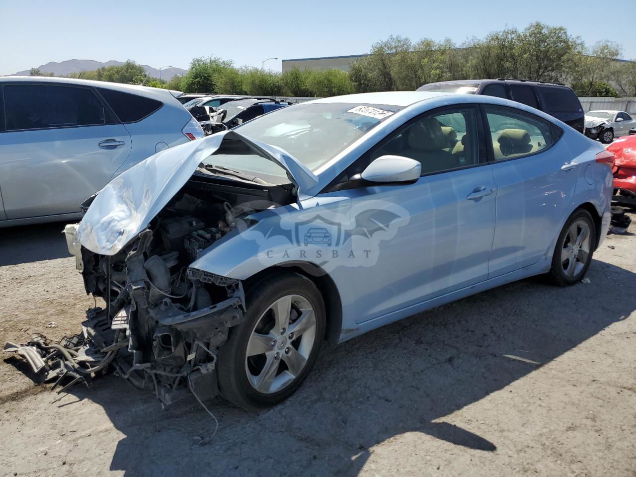 Hyundai Elantra GLS 1.8L  4 2012
